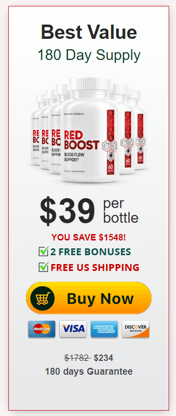 Red Boost 6 Bottles